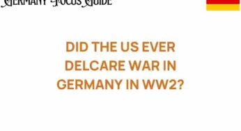 Did the U.S. Ever Officially Declare War on Germany in WWII?