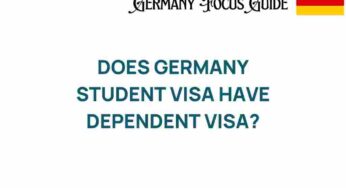 Exploring the Germany Student Visa: Do Dependents Get a Visa Too?
