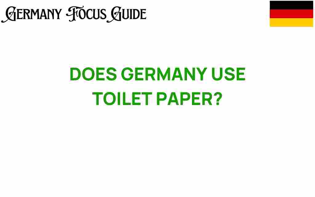 does-germany-use-toilet-paper