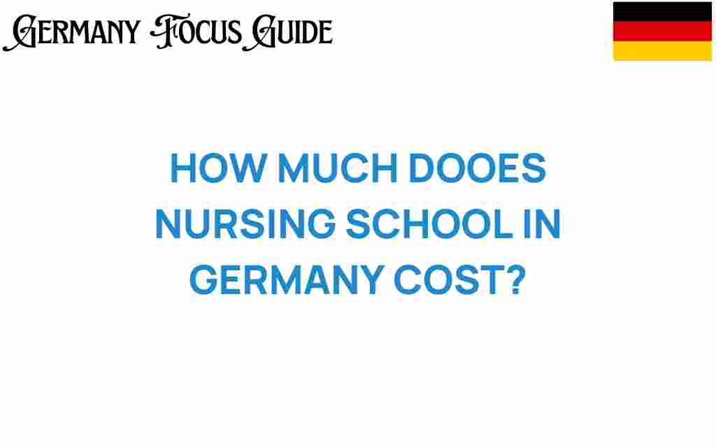 nursing-school-costs-germany