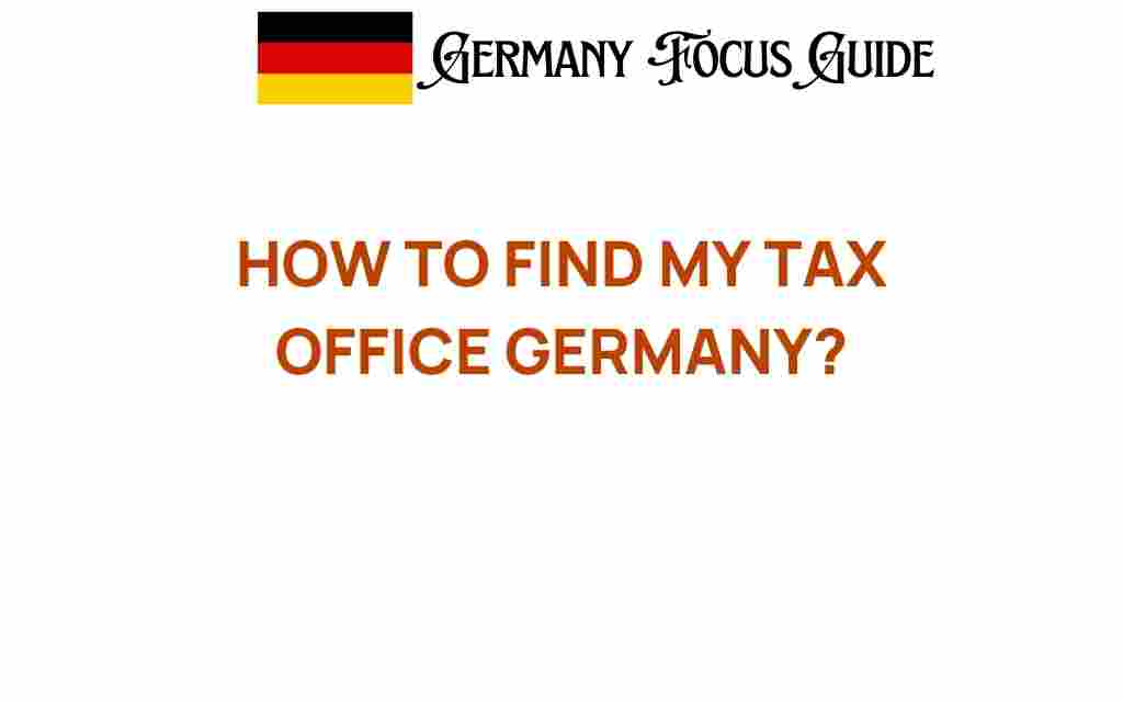 find-my-tax-office-germany