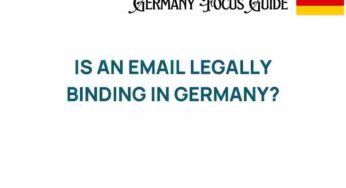 Is an Email Legally Binding in Germany? Unraveling the Truth