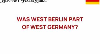 Was West Berlin Really Part of West Germany? Unraveling the Truth