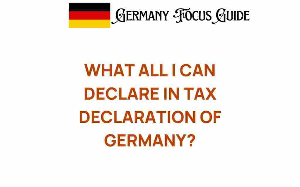 german-tax-declaration