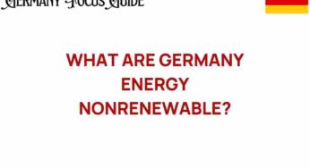 Unveiling Germany’s Nonrenewable Energy Landscape: What Lies Ahead?