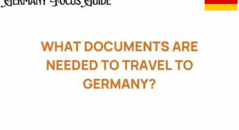 Essential Documents You Need for a Hassle-Free Journey to Germany