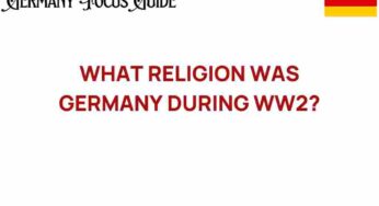 The Role of Religion in Germany During WWII: A Complex Legacy