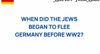 When Did the Jews Begin to Flee Germany Before WWII? A Historical Insight