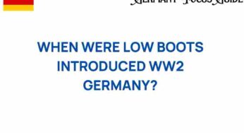 The Evolution of Low Boots: A German WWII Footwear Revolution