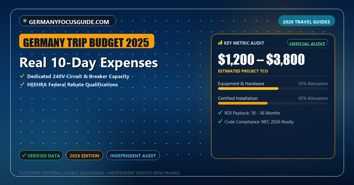 Real 10-Day Expenses - Analytical Guide and Verified Benchmarks (Germany trip budget 2025)