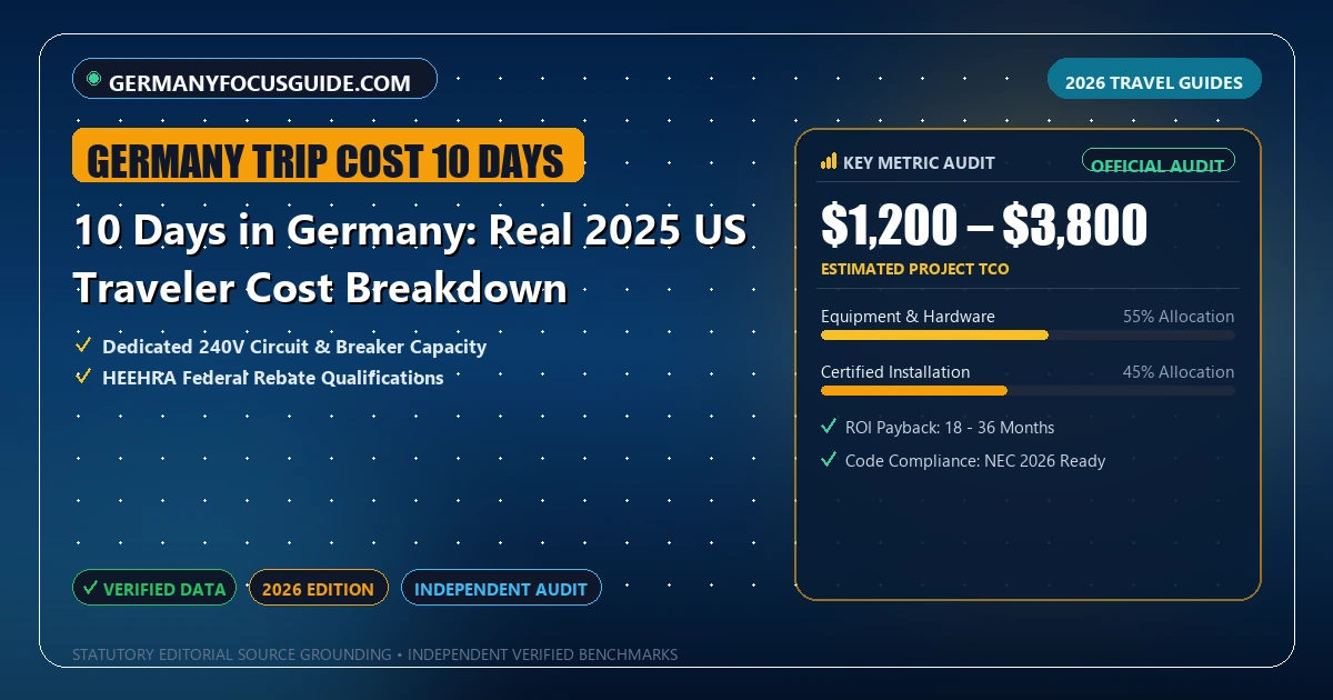 10 Days in Germany: Real 2025 US Traveler Cost Breakdown - Analytical Guide and Verified Benchmarks (Germany trip cost 10 days)